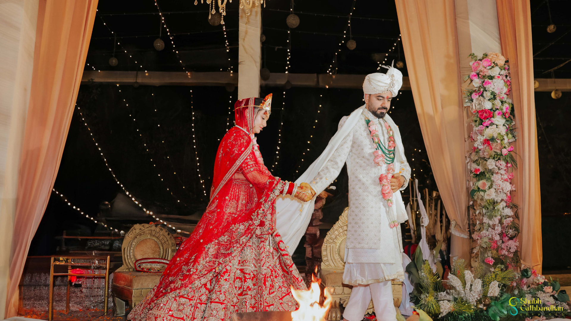 Wedding pheras at Royal Swan Banquet, Sector 33, Gurugram